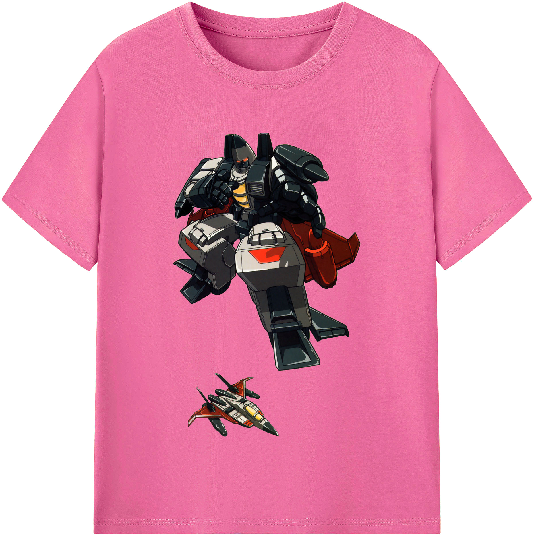 （画像用）  レディースカジュアルプリントTシャツ（綿100％）